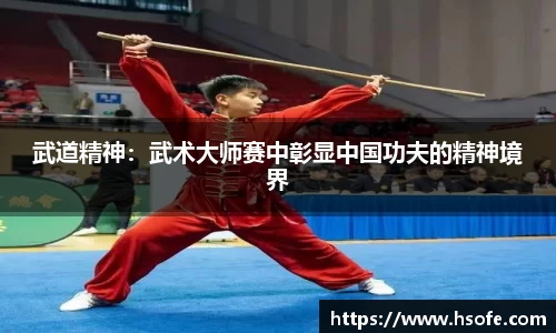 武道精神：武术大师赛中彰显中国功夫的精神境界